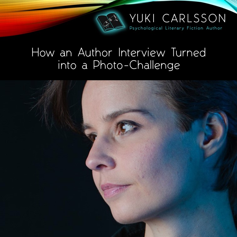 How an Author Interview Turned into a Photo-Challenge